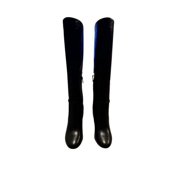 Naturalizer Women's Henny Black Leather Knee High Boots Size 9 - Picture 8 of 13